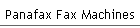 Panafax Fax Machines