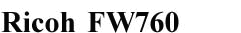 FW 760